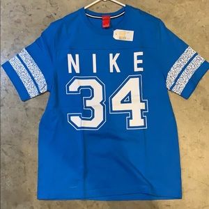 Nike Tee shirt size XL blue and white